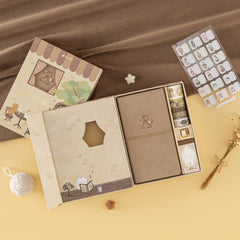 Tsuki 'Neko Cafe' Travel Notebook Gift Set ☾