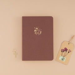 Tsuki 'Dried Flowers' Limited Edition Luxury Bullet Journal ☾