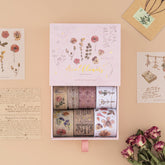 Tsuki 'Dried Flowers' Washi Tape Set ☾