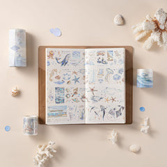 Hinoki - 'Into the Wave' Decorative PET Tape Set