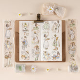 Hinoki - 'Into the Meadow' PET Decorative Tape - Summer Girls