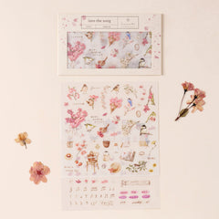 Hinoki - 'Into the Song' Transfer Sticker Set