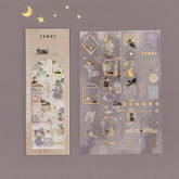 Tsuki 'Lunar Delivery' 3D Holographic Foil Luxury Sticker Set ☾