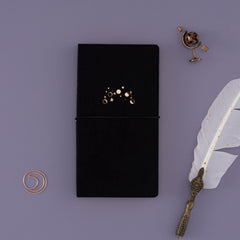 Tsuki 'Moonlit Whisper' Limited Edition Luxury Travel Notebook ☾