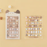 Tsuki 'Neko Cafe' 3D Puffy Sticker Set ☾