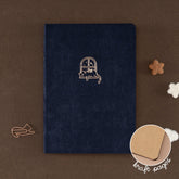 Tsuki 'Midnight Neko Dreams' Kraft Paper Bullet Journal ☾