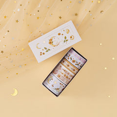 Tsuki 'Summer Moonflower' Washi Tape Set ☾