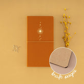 Tsuki 'Sunbeam Magic' Kraft Travel Notebook ☾