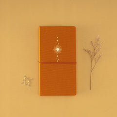 Tsuki 'Sunbeam Magic' Luxury Travel Notebook ☾
