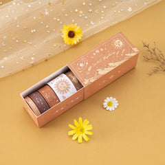 Tsuki 'Sunlit Mystery' Washi Tape Set ☾