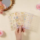 Tsuki 'Sweet Ballet' Limited Edition Luxury Glitter Sticker Set ☾