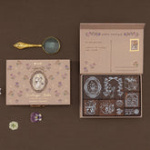 Tsuki 'Vintage Neko' Bullet Journal Stamp Set ☾
