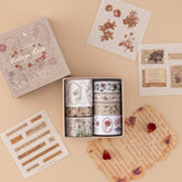 Tsuki 'Vintage Rose' #2 Washi Tape Set ☾