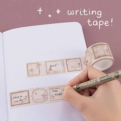 Tsuki 'Vintage Rose' Washi Tape Set ☾