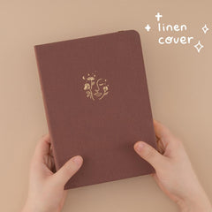 Tsuki 'Dried Flowers' Limited Edition Luxury Bullet Journal ☾