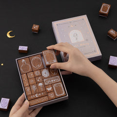 Tsuki 'Moonlit Alchemy' Bullet Journal Stamp Set ☾
