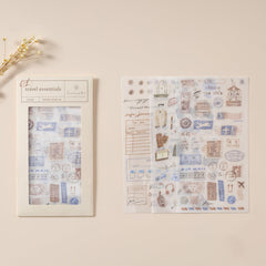 Hinoki - 'Travel Essentials' Print-On Sticker Set
