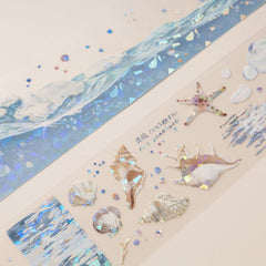 Hinoki - 'Into the Wave' Decorative PET Tape Set