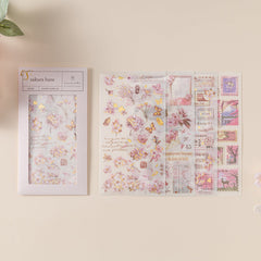 Hinoki - 'Sakura Haze' Print-On Sticker Set