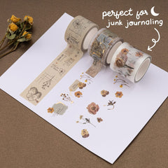Tsuki 'Junk Journal' Washi Tape Set ☾