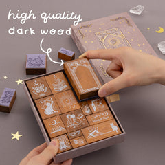 Tsuki 'Lunar Delivery' Bullet Journal Stamp Set ☾