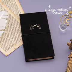 Tsuki 'Moonlit Whisper' Limited Edition Luxury Travel Notebook ☾