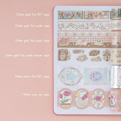 Tsuki 'Sakura Story' Washi Tape Set ☾