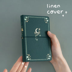 Tsuki 'Moonlit Garden' A6 Travel Notebook ☾