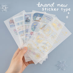 Tsuki 'Winter Journey' Sticker Set ☾