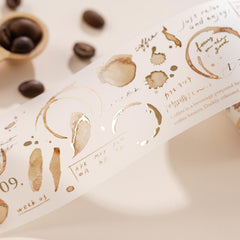 Hinoki - 'Into the Cafe' PET Decorative Tape Set