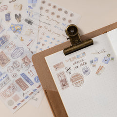 Hinoki - 'Travel Essentials' Print-On Sticker Set
