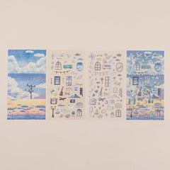 Hinoki - 'Into the Sky' Day and Night Sticker Set