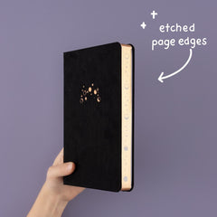 Tsuki 'Moonlit Whisper' Limited Edition Luxury Bullet Journal ☾