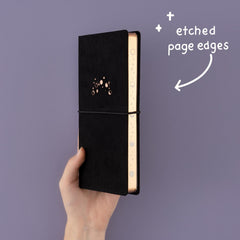 Tsuki 'Moonlit Whisper' Limited Edition Luxury Travel Notebook ☾