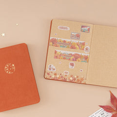 Tsuki 'Maple Moon' Kraft Paper Limited Edition Bullet Journal ☾
