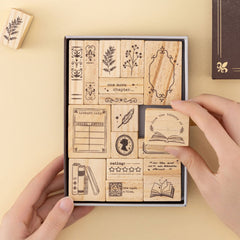 Tsuki 'Our Stories' Reading Journal Stamp Set ☾