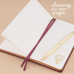 Tsuki 'Maple Sail' Travel Notebook ☾
