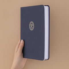 Tsuki 'Vintage Rose' Antique Blue Limited Edition Bullet Journal ☾