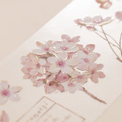 Hinoki - 'Into the Blossom' Decorative PET Tape Set