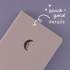 Tsuki 'Lunar Magic' Limited Edition Black Page Bullet Journal ☾