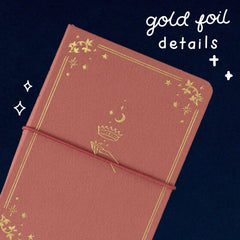 Tsuki 'Starlit Crown' A6 Travel Notebook ☾