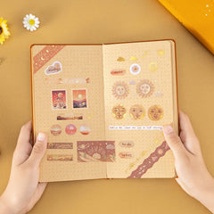 Tsuki 'Sunbeam Magic' Kraft Travel Notebook ☾