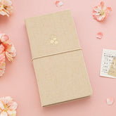 Tsuki 'Sakura Breeze' Kraft Paper Travel Notebook ☾