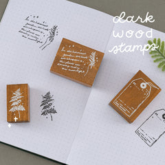 Tsuki 'Whimsical Botanics' Bullet Journal Stamp Set ☾