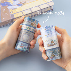Tsuki 'Winter Journey' Washi Tape Set ☾