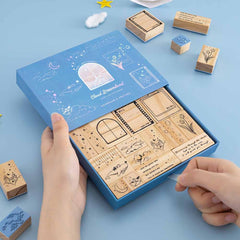 Tsuki 'Cloud Dreamland' Bullet Journal Stamp Set ☾