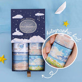 Tsuki 'Cloud Dreamland' Holographic Washi Tape Set ☾