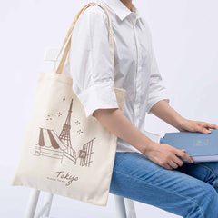 Tsuki 'Sights of Japan' Tokyo + Kyoto Tote Bags ☾