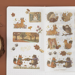 Tsuki 'Forest Friends' Sticker Set ☾