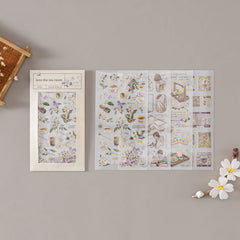 Hinoki - 'Into the Tea Room' Print-On Sticker Set